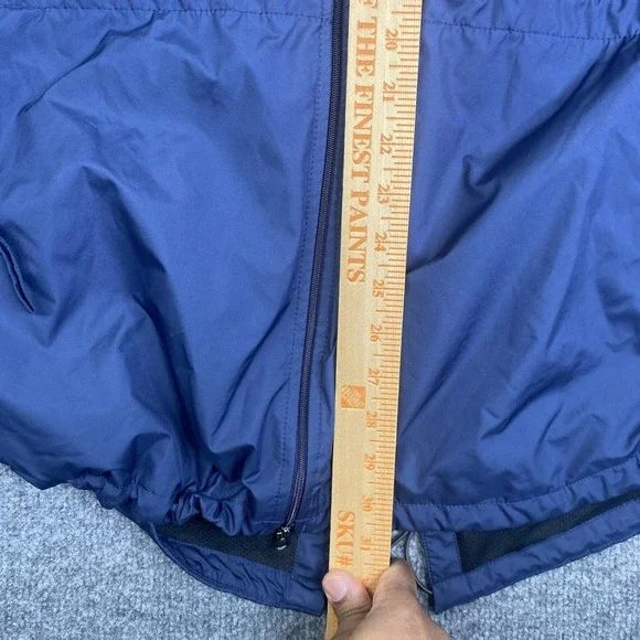 Michigan Wolverines Jacket Mens Medium Blue Nike NCAA Football Windbreaker - Picture 9 of 11